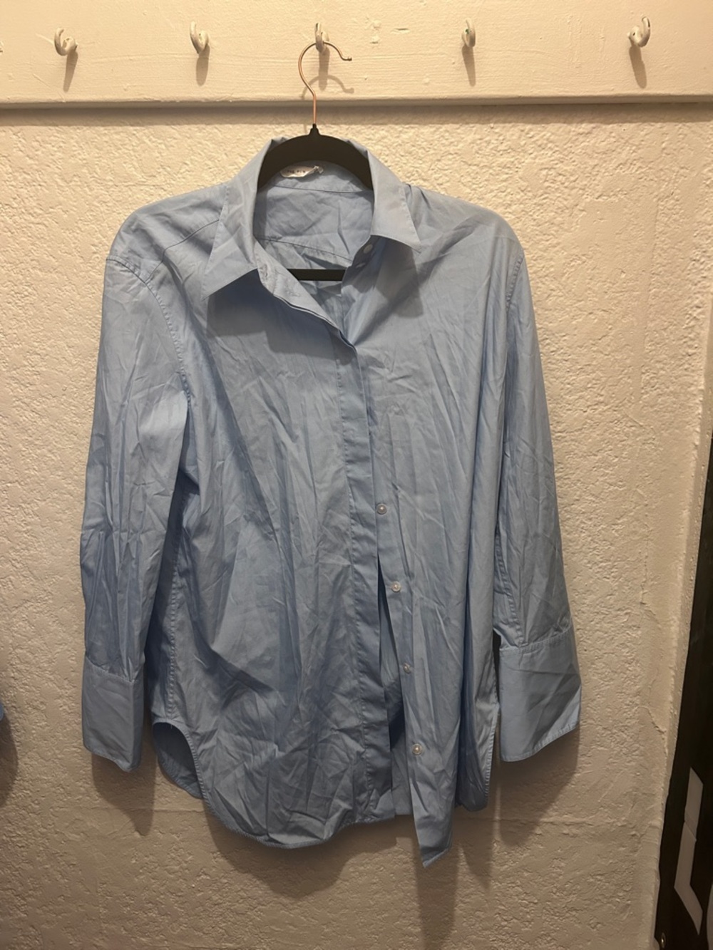 The Row Light Blue Button-Down Dress Shirt